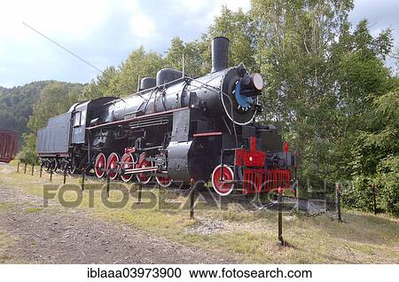 "An old steam locomotive, Circum-Baikal Railway, Trans-Siberian Railway, Irkutsk Oblast, Siberia, Russia, Europe" View Large Photo Image Stock Image - "An old steam locomotive, Circum-Baikal Railway, Trans-Siberian Railway, Irkutsk Oblast, Siberia, Russia, Europe". Fotosearch
