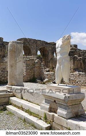 "Ancient Baths of Hadrian, Aphrodisias, Aydin province, Aegean region, Turkey, Asia" View Large Photo Image Stock Image - "Ancient Baths of Hadrian, Aphrodisias, Aydin province, Aegean region, Turkey, Asia". Fotosearch