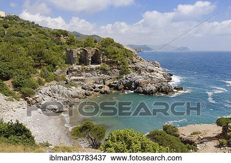 "Ancient city of Iotape, Gazipasa, Provinz Antalya, Turkish Riviera, Turkey, Asia" View Large Photo Image Stock Photo - "Ancient city of Iotape, Gazipasa, Provinz Antalya, Turkish Riviera, Turkey, Asia". Fotosearch