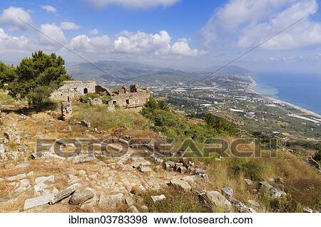 "Ancient city of Syedra, Alanya, Antalya Province, Mediterranean, Turkey, Asia" View Large Photo Image Stock Photo - "Ancient city of Syedra, Alanya, Antalya Province, Mediterranean, Turkey, Asia". Fotosearch
