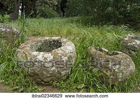 "Ancient stone troughs, used as a storage for urns, archaic zone, Etruscan Necropolis of La Banditaccia, Necropoli della Banditaccia, Cerveteri, province of Rome, Lazio region, Italy, Europe" View Large Photo Image Stock Photo - "Ancient stone troughs, used as a storage for urns, archaic zone, Etruscan Necropolis of La Banditaccia, Necropoli della Banditaccia, Cerveteri, province of Rome, Lazio region, Italy, Europe". Fotosearch
