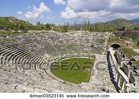 "Ancient theatre, Aphrodisias, Aydin province, Aegean region, Turkey, Asia" View Large Photo Image Stock Photography - "Ancient theatre, Aphrodisias, Aydin province, Aegean region, Turkey, Asia". Fotosearch