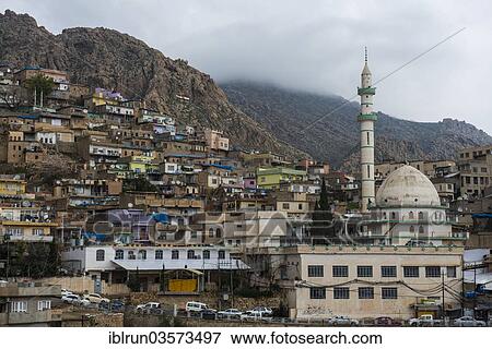 "Ancient town of Aqrah, Aqrah, Iraqi Kurdistan, Iraq, Asia" View Large Photo Image Stock Photo - "Ancient town of Aqrah, Aqrah, Iraqi Kurdistan, Iraq, Asia". Fotosearch