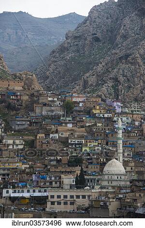 "Ancient town of Aqrah, Aqrah, Iraqi Kurdistan, Iraq, Asia" View Large Photo Image Stock Photograph - "Ancient town of Aqrah, Aqrah, Iraqi Kurdistan, Iraq, Asia". Fotosearch