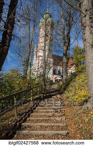 Stock Photo - "Andechs Abbey, Andechs, Upper Bavaria, Bavaria, Germany, Europe". Fotosearch