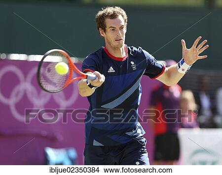 "Andy Murray, GBR, men's single finals, AELTC, London 2012, Olympic Tennis Tournament, Olympics, Wimbledon, London, England, Great Britain, Europe" View Large Photo Image Picture - "Andy Murray, GBR, men's single finals, AELTC, London 2012, Olympic Tennis Tournament, Olympics, Wimbledon, London, England, Great Britain, Europe". Fotosearch