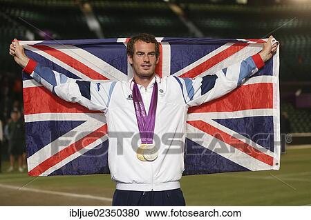 "Andy Murray, GBR, with gold and silver medals at the awards ceremony, Mixed Doubles, Olympic Games, London 2012, Wimbledon Championships 2012, AELTC Olympic Tennis Tournament, London, England, United Kingdom, Europe" View Large Photo Image Stock Image - "Andy Murray, GBR, with gold and silver medals at the awards ceremony, Mixed Doubles, Olympic Games, London 2012, Wimbledon Championships 2012, AELTC Olympic Tennis Tournament, London, England, United Kingdom, Europe". Fotosearch