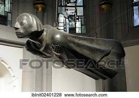 "Angel sculpture by Ernst Barlach with features of the artist Kaethe Kollwitz, Antoniterkirche church, Cologne, North Rhine-Westphalia, Germany, Europe" View Large Photo Image Stock Photo - "Angel sculpture by Ernst Barlach with features of the artist Kaethe Kollwitz, Antoniterkirche church, Cologne, North Rhine-Westphalia, Germany, Europe". Fotosearch
