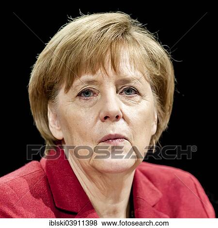 Stock Photo - "Angela Merkel, Chancellor of Germany, Germany, Europe". Fotosearch