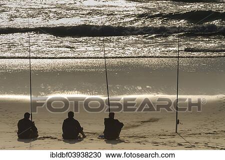 "Anglers in the morning light on the beach, iSimangaliso Wetland Park, St. Lucia or St. Lucia Estuary, Elephant Coast, KwaZulu-Natal, South Africa, Africa" View Large Photo Image Stock Image - "Anglers in the morning light on the beach, iSimangaliso Wetland Park, St. Lucia or St. Lucia Estuary, Elephant Coast, KwaZulu-Natal, South Africa, Africa". Fotosearch