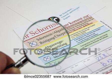 Announcement Form From A Chimney Sweep To Control And Clean The