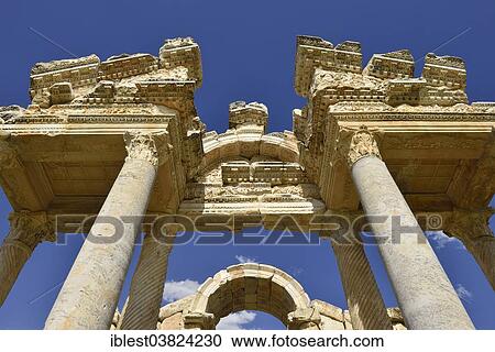 "Antique tetrapylon at the archaelogical site of Aphrodisias, Caria, Aydin Province, Turkey, Asia" View Large Photo Image Stock Image - "Antique tetrapylon at the archaelogical site of Aphrodisias, Caria, Aydin Province, Turkey, Asia". Fotosearch
