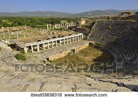 "Antique theater, archaelogical site of Aphrodisias, Caria, Aydin Province, Turkey, Asia" View Large Photo Image Stock Photo - "Antique theater, archaelogical site of Aphrodisias, Caria, Aydin Province, Turkey, Asia". Fotosearch
