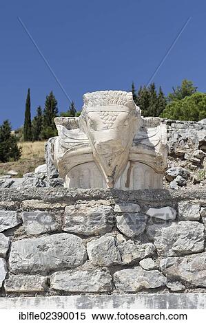 "Apis bull in the Curetes Street, Ephesus, Ephesos, Efes, UNESCO World Heritage Site, Iszmir, Turkish Aegean, Western Turkey, Turkey, Asia" View Large Photo Image Stock Photography - "Apis bull in the Curetes Street, Ephesus, Ephesos, Efes, UNESCO World Heritage Site, Iszmir, Turkish Aegean, Western Turkey, Turkey, Asia". Fotosearch