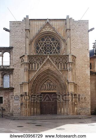 "Apostles Gate, Valencia Cathedral, Plaza de la Virgen, Valencia, Spain, Europe" View Large Photo Image Stock Photo - "Apostles Gate, Valencia Cathedral, Plaza de la Virgen, Valencia, Spain, Europe". Fotosearch