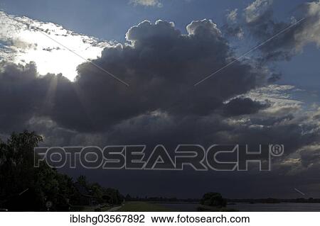 "Approaching storm over the Elbe River, near Tespe, Lower Saxony, Germany, Europe" View Large Photo Image Stock Image - "Approaching storm over the Elbe River, near Tespe, Lower Saxony, Germany, Europe". Fotosearch