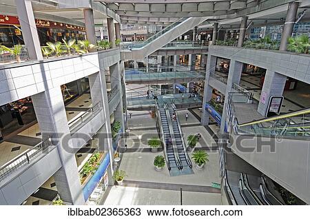Stock Image - "Aqua Multiespacio shopping centre, Valencia, Spain, EUrope, Europe". Fotosearch