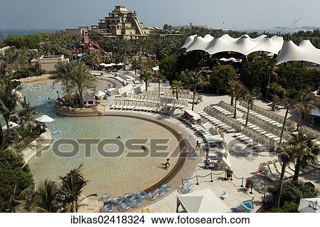 Aquaventure theme park, Atlantis Hotel, The Palm Jumeirah, Dubai, United Arab Emirates, Middle East, Asia View Large Photo Image Picture - Aquaventure theme park, Atlantis Hotel, The Palm Jumeirah, Dubai, United Arab Emirates, Middle East, Asia. Fotosearch