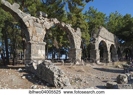 "Aqueduct, ancient city of Phaselis, near Tekirova, Antalya Province, Turkish Riviera, Turkey, Asia" View Large Photo Image Stock Photography - "Aqueduct, ancient city of Phaselis, near Tekirova, Antalya Province, Turkish Riviera, Turkey, Asia". Fotosearch