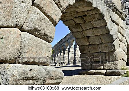 "Aqueduct of Segovia, Segovia, Castile and Leon, Spain, Europe" View Large Photo Image Stock Photo - "Aqueduct of Segovia, Segovia, Castile and Leon, Spain, Europe". Fotosearch