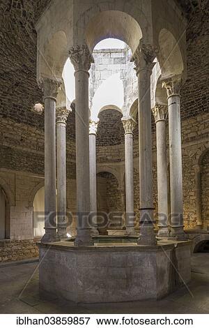"Arabic or Moorish bath, Roman baths, Girona, Catalonia, Spain, Europe" View Large Photo Image Stock Photo - "Arabic or Moorish bath, Roman baths, Girona, Catalonia, Spain, Europe". Fotosearch