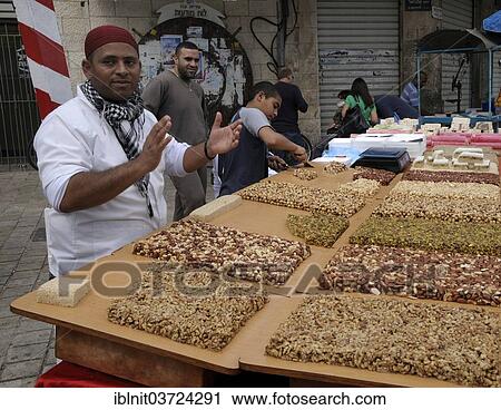 "Arabic sweets vendor or confectionery vendor, Acre, Israel, Asia" View Large Photo Image Stock Image - "Arabic sweets vendor or confectionery vendor, Acre, Israel, Asia". Fotosearch
