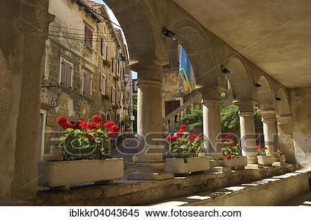 "Arcade, Groznjan, Istria, Croatia, Europe" View Large Photo Image Stock Photography - "Arcade, Groznjan, Istria, Croatia, Europe". Fotosearch