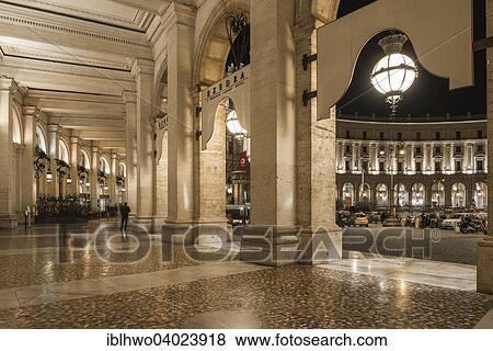 "Arcades in the Piazza della Repubblica, 1898, Gaetano Koch, Castro Pretorio, Rome, Lazio, Italy, Europe" View Large Photo Image Stock Photo - "Arcades in the Piazza della Repubblica, 1898, Gaetano Koch, Castro Pretorio, Rome, Lazio, Italy, Europe". Fotosearch