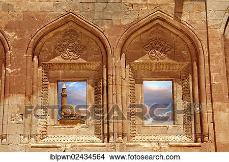 "Architectural details of the 18th century Ottoman architecture of the Ishak Pasha Palace, A? ƒr?? province of eastern Turkey" View Large Photo Image Picture - "Architectural details of the 18th century Ottoman architecture of the Ishak Pasha Palace, A? ƒr?? province of eastern Turkey". Fotosearch