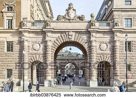 "Archway, Swedish Parliament House, Riksdagshuset, Island of the Holy Spirit, Helgeandsholmen, Stockholm, Stockholm County or Stockholms lan, Sweden, Europe" View Large Photo Image Stock Photography - "Archway, Swedish Parliament House, Riksdagshuset, Island of the Holy Spirit, Helgeandsholmen, Stockholm, Stockholm County or Stockholms lan, Sweden, Europe". Fotosearch