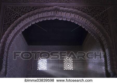 "Archway with ornaments, Sala de las dos Hermanas, Alhambra, UNESCO World Heritage Site, Granada, Andalusia, Spain, Europe" View Large Photo Image Stock Photo - "Archway with ornaments, Sala de las dos Hermanas, Alhambra, UNESCO World Heritage Site, Granada, Andalusia, Spain, Europe". Fotosearch