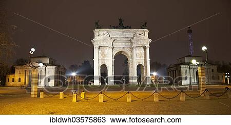 "Arco della Pace, triumphal arch, Milan, Lombardy, Italy, Europe" View Large Photo Image Stock Image - "Arco della Pace, triumphal arch, Milan, Lombardy, Italy, Europe". Fotosearch