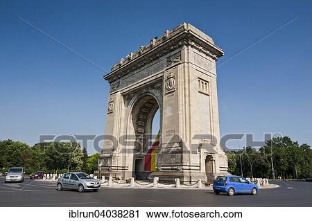 "Arcul de Triumf, triumphal arch, Bucharest, Romania, Europe" View Large Photo Image Stock Image - "Arcul de Triumf, triumphal arch, Bucharest, Romania, Europe". Fotosearch