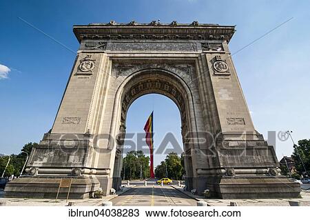 "Arcul de Triumf, triumphal arch, Bucharest, Romania, Europe" View Large Photo Image Stock Image - "Arcul de Triumf, triumphal arch, Bucharest, Romania, Europe". Fotosearch
