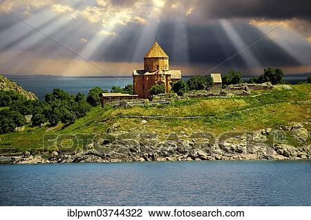 "Armenian Cathedral of the Holy Cross, 10th century, Akdamar Island, Lake Van, Turkey, Asia" View Large Photo Image Stock Image - "Armenian Cathedral of the Holy Cross, 10th century, Akdamar Island, Lake Van, Turkey, Asia". Fotosearch