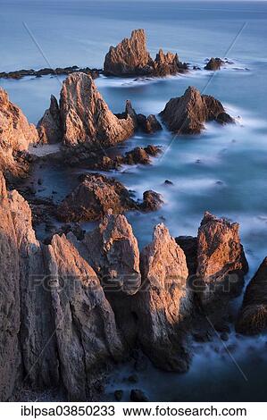 "Arrecife de las Sirenas or Reef of the Sirens, Cabo de Gata, Cabo de Gata-Nijar Natural Park, Almeria Province, Andalusia, Spain, Europe" View Large Photo Image Stock Image - "Arrecife de las Sirenas or Reef of the Sirens, Cabo de Gata, Cabo de Gata-Nijar Natural Park, Almeria Province, Andalusia, Spain, Europe". Fotosearch