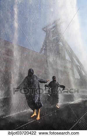 "Art installation in front of the coal bunkers of the Zollverein """"rAndom International: Tower - Instant Structure for Shaft XII - Urban Arts Ruhr"""", Ruhr Triennale 2013, Essen, North Rhine-Westphalia, Germany, Europe" View Large Photo Image Stock Image - "Art installation in front of the coal bunkers of the Zollverein """"rAndom International: Tower - Instant Structure for Shaft XII - Urban Arts Ruhr"""", Ruhr Triennale 2013, Essen, North Rhine-Westphalia, Germany, Europe". Fotosearch