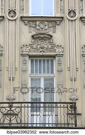 "Art Nouveau facade of the house Eliza iela 10a or Elizabeth Street 10a, architects Mikhail Eisenstein and Konstantin Peksens, Riga, Latvia, Europe" View Large Photo Image Stock Image - "Art Nouveau facade of the house Eliza iela 10a or Elizabeth Street 10a, architects Mikhail Eisenstein and Konstantin Peksens, Riga, Latvia, Europe". Fotosearch