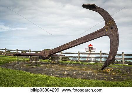 "Artifacts from the Shipwreck Coast, lighthouse and old anchor from Flagstaff Hill Maritime Village, Warrnambool, Victoria, Australia, Oceania" View Large Photo Image Stock Photo - "Artifacts from the Shipwreck Coast, lighthouse and old anchor from Flagstaff Hill Maritime Village, Warrnambool, Victoria, Australia, Oceania". Fotosearch