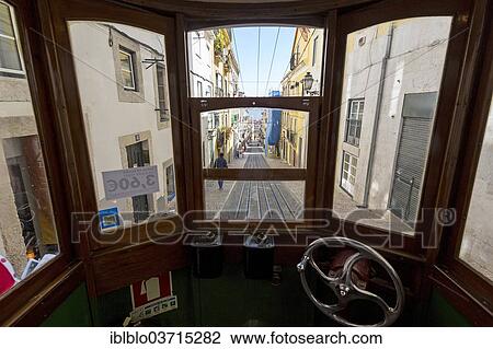"Ascensor da Gloria funicular, Baixa, Lisbon, Lisbon District, Portugal, Europe" View Large Photo Image Stock Image - "Ascensor da Gloria funicular, Baixa, Lisbon, Lisbon District, Portugal, Europe". Fotosearch