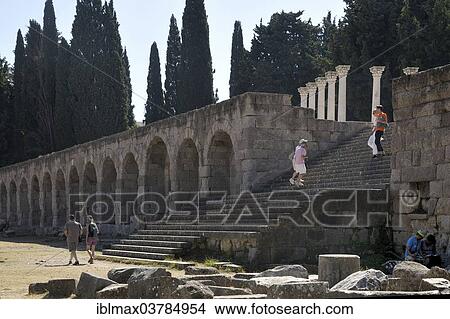 "Asclepeion, Kos, Greece, Europe" View Large Photo Image Picture - "Asclepeion, Kos, Greece, Europe". Fotosearch
