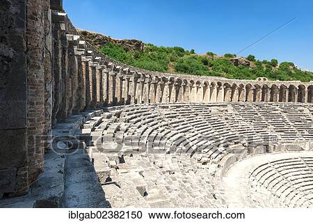 "Aspendos Roman Theatre, Antalya province, Turkey, Asia" View Large Photo Image Stock Image - "Aspendos Roman Theatre, Antalya province, Turkey, Asia". Fotosearch
