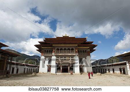 "Assembly Hall, Buddhist Gangtey Goempa Monastery, Gangteng Monastery, Phobjika Valley, Kingdom of Bhutan" View Large Photo Image Stock Photo - "Assembly Hall, Buddhist Gangtey Goempa Monastery, Gangteng Monastery, Phobjika Valley, Kingdom of Bhutan". Fotosearch