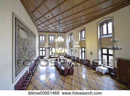 "Assembly hall of the Patrician Society """"Alt-Limpurg"""", City Hall, Romer, Romerberg, city hall square, Frankfurt am Main, Hesse, Germany, Europe" View Large Photo Image Stock Photo - "Assembly hall of the Patrician Society """"Alt-Limpurg"""", City Hall, Romer, Romerberg, city hall square, Frankfurt am Main, Hesse, Germany, Europe". Fotosearch