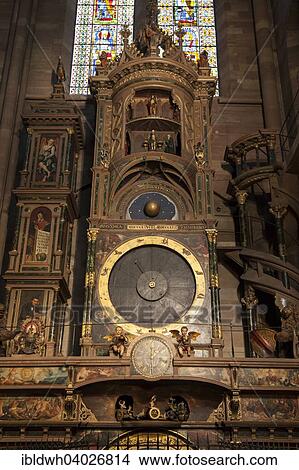 "Astronomical clock, Strasbourg Cathedral, Strasbourg, Alsace, France, Europe" View Large Photo Image Picture - "Astronomical clock, Strasbourg Cathedral, Strasbourg, Alsace, France, Europe". Fotosearch
