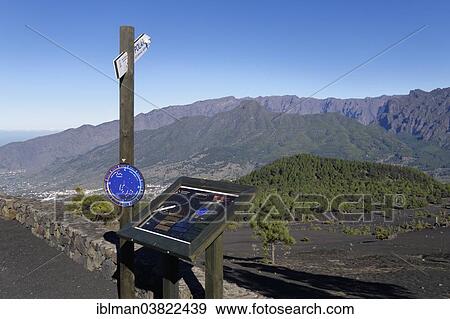 "Astronomical viewpoint Llano de Jable near El Paso, Caldera de Taburiente National Park at the back, La Palma, Canary Islands, Spain, Europe" View Large Photo Image Stock Photo - "Astronomical viewpoint Llano de Jable near El Paso, Caldera de Taburiente National Park at the back, La Palma, Canary Islands, Spain, Europe". Fotosearch
