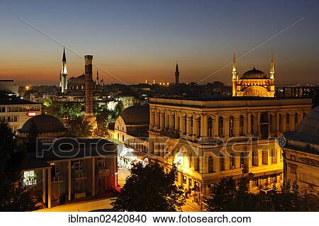 Atik Ali Pasha Mosque, Column of Constantine and Nuruosmaniye Mosque, right, Cemberlitas, Istanbul, Turkey, Europe, Asia View Large Photo Image Stock Image - Atik Ali Pasha Mosque, Column of Constantine and Nuruosmaniye Mosque, right, Cemberlitas, Istanbul, Turkey, Europe, Asia. Fotosearch