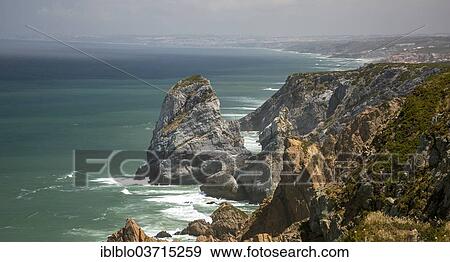"Atlantic Coast, Cabo da Roca, the westernmost point of continental Europe, Cabo da Roca, Colares, Lisbon District, Portugal, Europe" View Large Photo Image Stock Photo - "Atlantic Coast, Cabo da Roca, the westernmost point of continental Europe, Cabo da Roca, Colares, Lisbon District, Portugal, Europe". Fotosearch