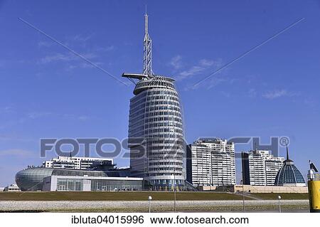 "Atlantic Hotel Sail City, Havenwelten quarter, Bremerhaven, Bremen, Germany, Europe" View Large Photo Image Stock Photograph - "Atlantic Hotel Sail City, Havenwelten quarter, Bremerhaven, Bremen, Germany, Europe". Fotosearch