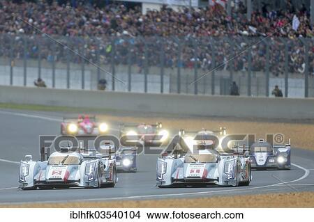 "Audi No. 2, drivers Allan McNish, UK, Loic Duval, France, and Tom Kristensen, Denmark, qualifying run for the 24 hours of Le Mans, Circuit de la Sarthe, Le Mans, Pays de la Loire, France, Europe" View Large Photo Image Picture - "Audi No. 2, drivers Allan McNish, UK, Loic Duval, France, and Tom Kristensen, Denmark, qualifying run for the 24 hours of Le Mans, Circuit de la Sarthe, Le Mans, Pays de la Loire, France, Europe". Fotosearch